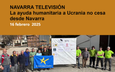 NAVARRA TELEVISIÓN. La ayuda humanitaria a Ucrania no cesa desde Navarra (14-02-2025)