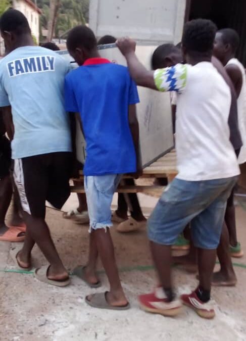 LLEGADA DE CONTENEDOR A SIERRA LEONA (03-03-2025)