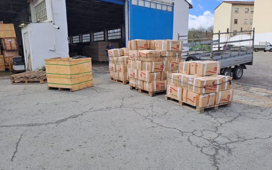 DONACIÓN DEL GRUPO DE APOYO A AYUDA CONTENEDORES DE ALSASUA (12-03-2025)