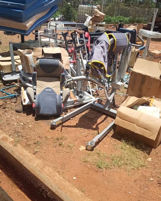 LLEGADA DE UN CONTENEDOR A CAMERÚN (31-03-2025)