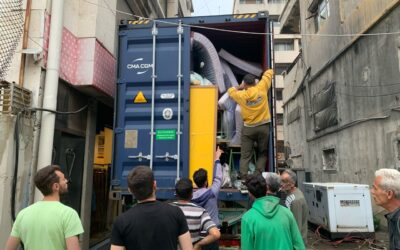 LLEGADA al Líbano ALIMENTOS donados a LA Asociación Calmaah de Xàtiva, Valencia (28-04-2025)