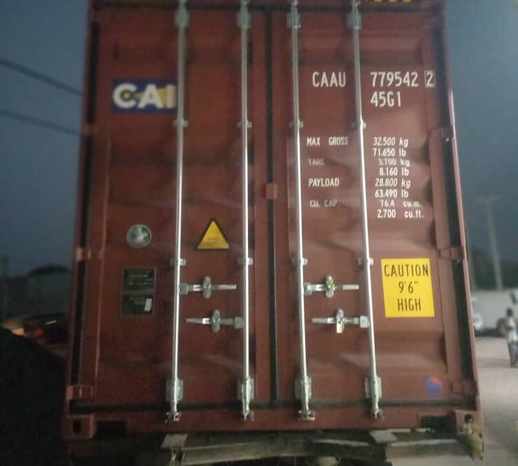 LLEGADA DE CONTENEDOR A GAMBIA (29-04-2025)