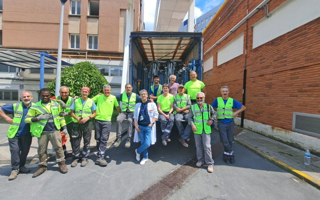 DONACIÓN DEL HOSPITAL UNIVERSITARIO DE CRUCES (08-05-2025)