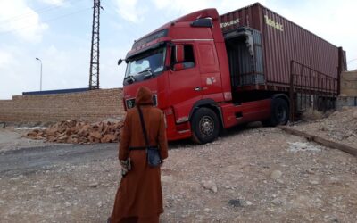 LLEGADA DE 2 CONTENEDORES A SIRIA (01-05-2025)