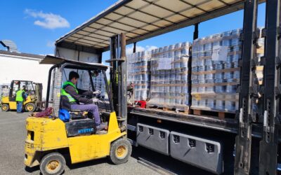 DONACIÓN DE CONSERVAS de CARRETILLA. GRUPO ALIMENTARIO IAN (07-05-2025)