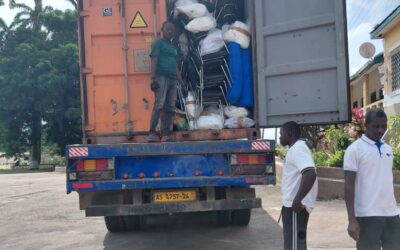 LLEGADA DE CONTENEDOR A GHANA (16-07-2025)