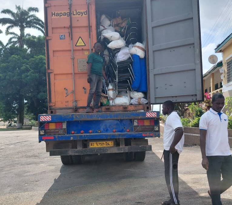 LLEGADA DE CONTENEDOR A GHANA (16-07-2025)