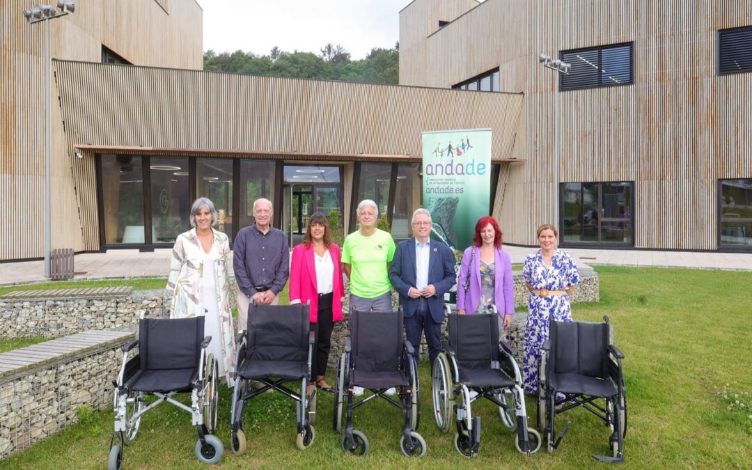 DONACIÓN DE LA Asociación  de Amputados de España (Andade) (08-07-2025)