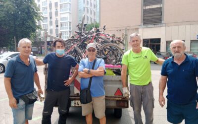 DONACIÓN DE BICICLETAS DE COMUNIDAD DE VECINOS DE BARAÑAIN (02-07-2025)