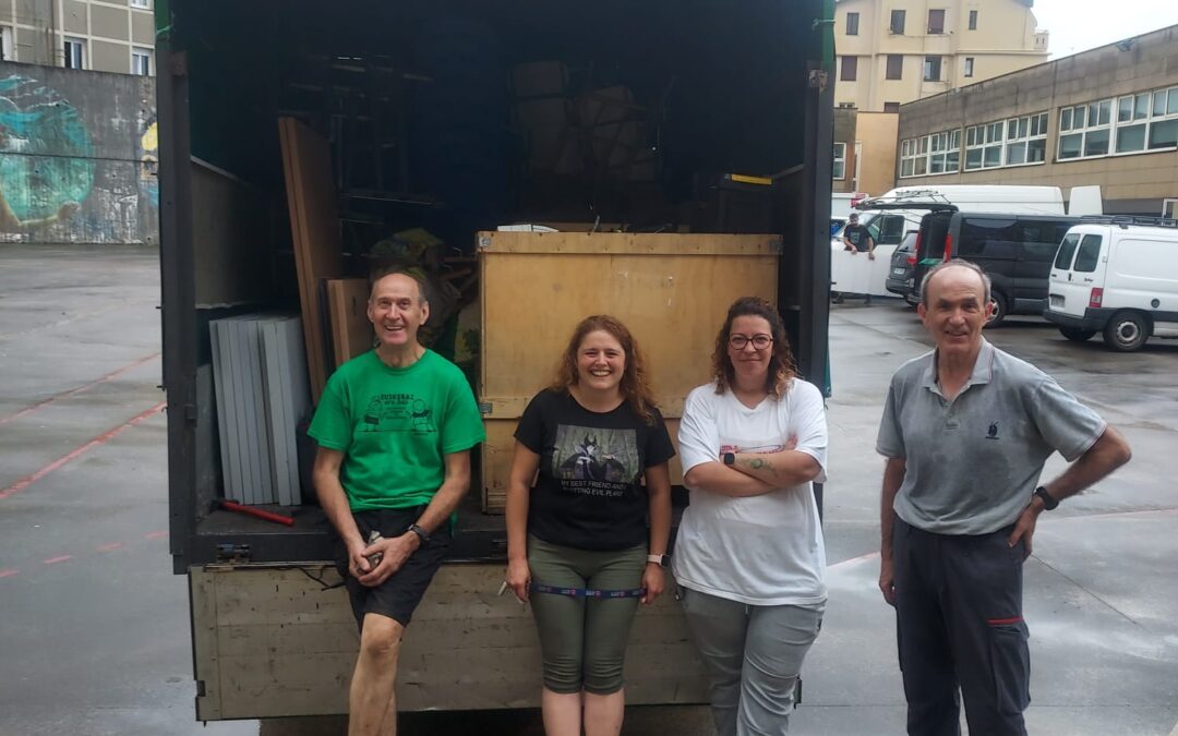 DONACIÓN DEL IES XABIER ZUBIRI MANTEO BHI, DE DONOSTIA (02-07-2025)