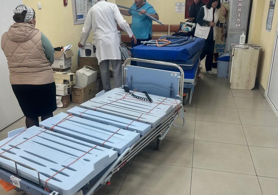 LLEGADA DE CAMIÓN TRÁILER A RIVNE (UCRANIA) (03-07-2025)