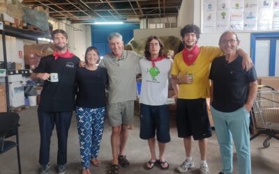 GRACIAS POR VUESTRO VOLUNTARIADO Friedemann, Carlo, Harry, Sept 2024-Junio 2025/ THANK YOU FOR YOUR VOLUNTEERING Sept 2024-June 2025