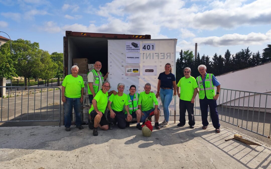 ENVÍO CONTENEDOR DE ALIMENTOS PARA LA RD CONGO – HAMBRE CERO (03-07-2025)