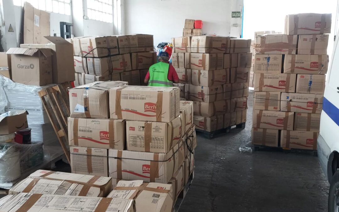 DONACIÓN DEL GRUPO DE APOYO A AYUDA CONTENEDORES DE ALSASUA (13-08-2025)