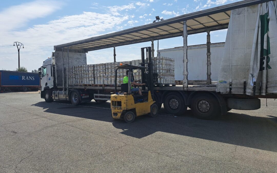 DONACIÓN DE CONSERVAS de CARRETILLA. GRUPO ALIMENTARIO IAN (25-08-2025)