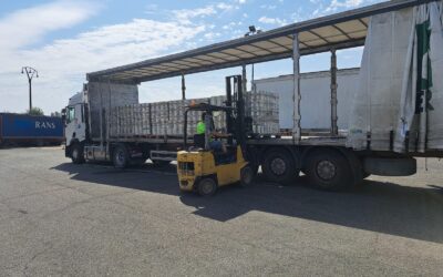 DONACIÓN DE CONSERVAS de CARRETILLA. GRUPO ALIMENTARIO IAN (25-08-2025)