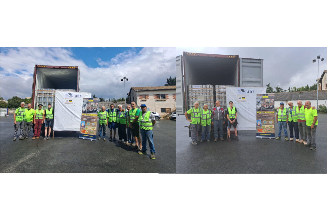 ENVÍO DE DOS CONTENEDORES AL LÍBANO (21-08-2025)