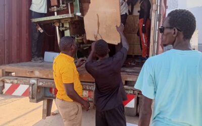 LLEGADA DE UN CONTENEDOR A SENEGAL (29-09-2023)