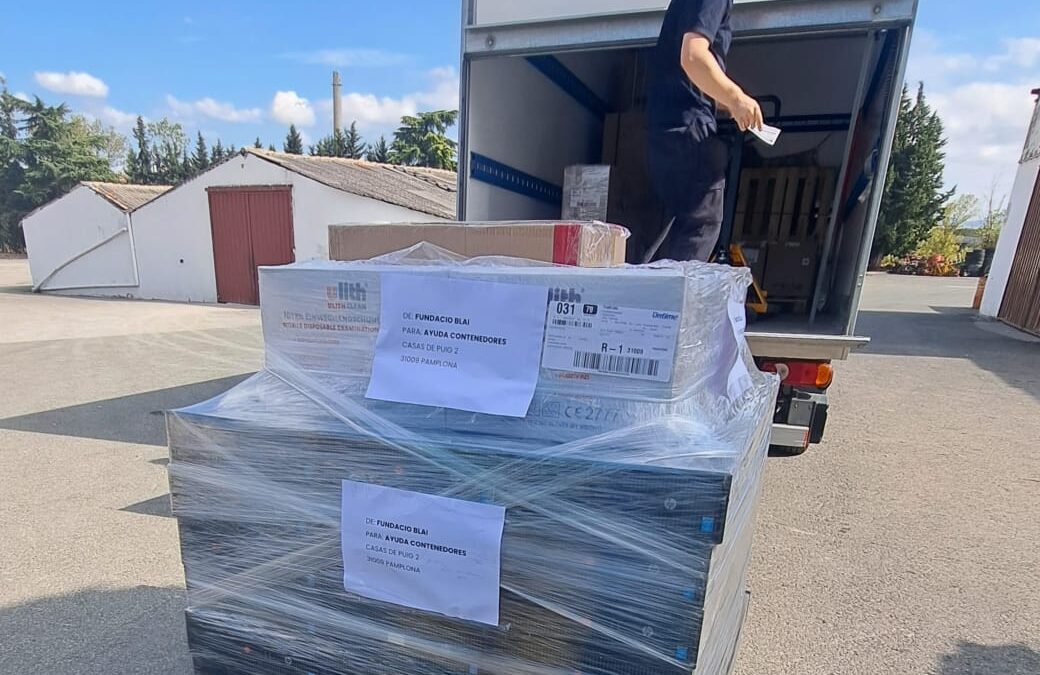 DONACIÓN DE LA UIC DE BARCELONA Y FUNDACIÓ BLAI (13-10-2025)